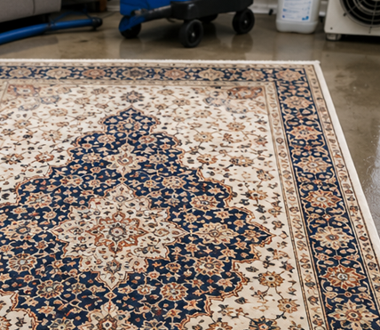 Rug after deep cleaning service in Richardson TX