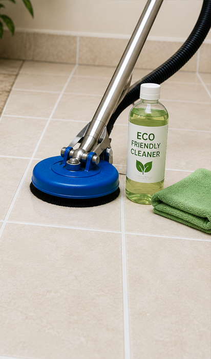 Residential tile and grout cleaning service in Richardson TX