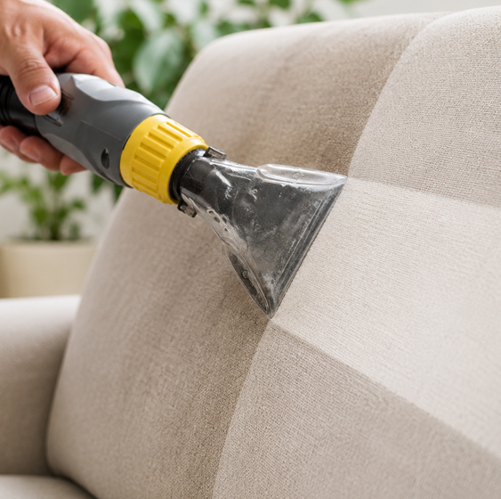 Professional upholstery cleaning in Richardson TX