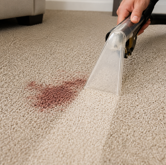 Professional carpet stain removal in Richardson TX